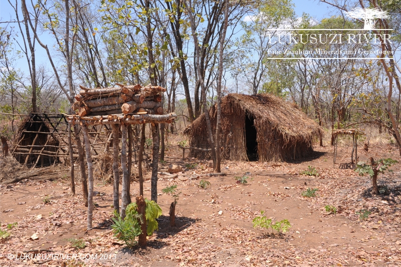 Zumwanda: Mine camp.